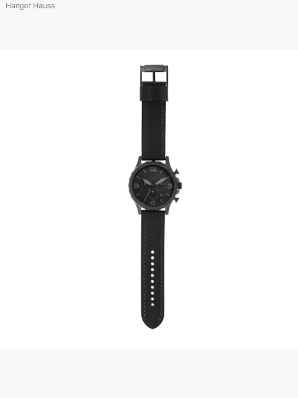 Men's Oversized Stainless Steel Chronograph Watch 50mm